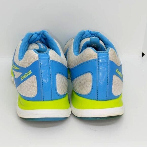 Reebok Sublite Duo Women's Pre-owned White & Blue Running Sneakers - sz. 9 - Picture 4 of 6